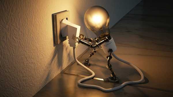 Light-bulb plugging in